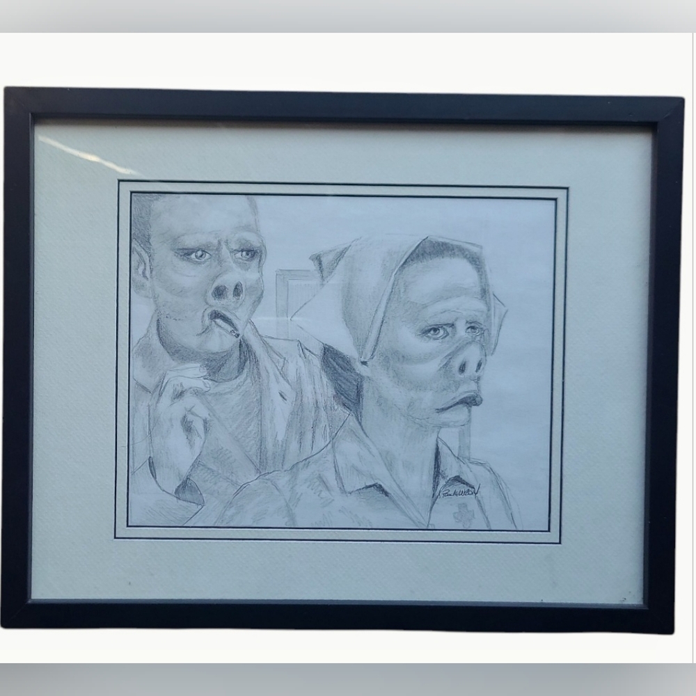 Original "Twilight Zone" Sketch - Signed By Artist